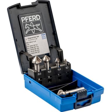 PFERD SET KES HSS DIN 335 C90° 5 25202153 Konisk