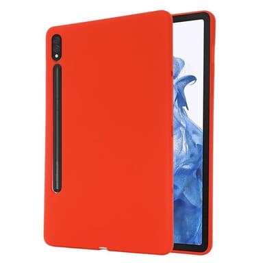 Liquid silikon skal Samsung Galaxy Tab S8 11.0 (2022) - China Red