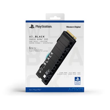 WD_BLACK SN850 1TB NVMe SSD för PS5-konsoler