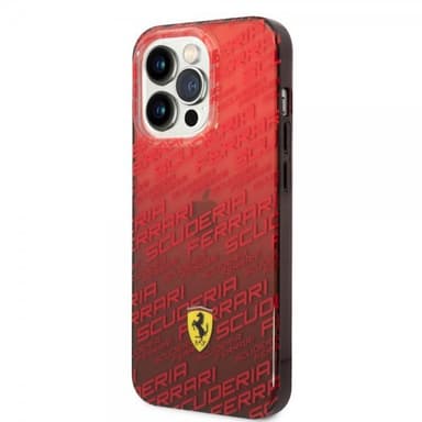 Ferrari iPhone 14 Pro Skal Gradient Scuderia Röd