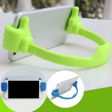 Tummen upp Mobilhållare Tabletthållare Blå