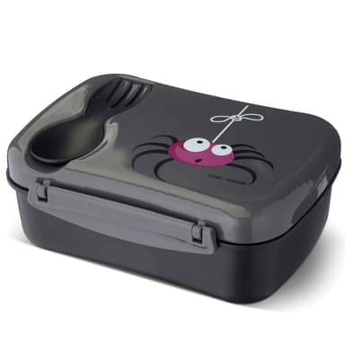 N'ice Box matlåda med kylblock Grå