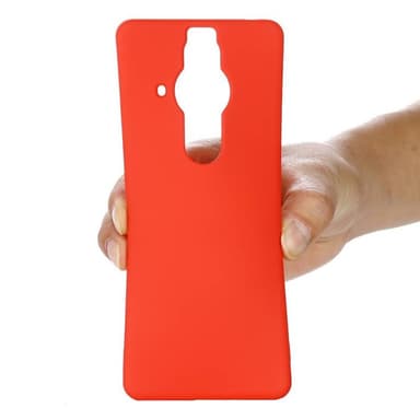 Liquid silikon skal Sony Xperia Pro-I - China Red