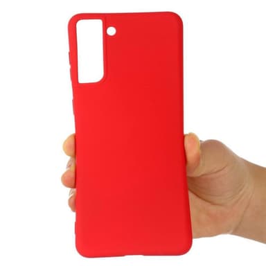 Liquid silikon skal Samsung Galaxy S22 - China Red