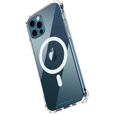 Transparent skal med stöd för magnetisk laddning, iPhone 13