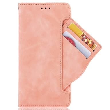 SKALO Motorola Edge 30 Fusion 5G 6-FACK Plånboksfodral - Rosa