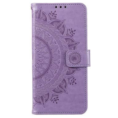 SKALO OnePlus 10T 5G Mandala Plånboksfodral - Lila