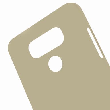 LG G6 Plastskal Rubberized - Guld