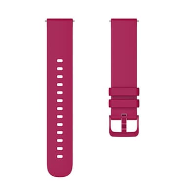 SKALO Silikonarmband till Huawei Watch Gt 2 42mm - Vinröd