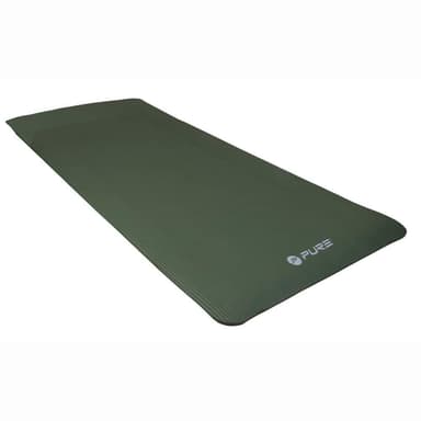 vidaXL NBR Yogamatta khakigrön