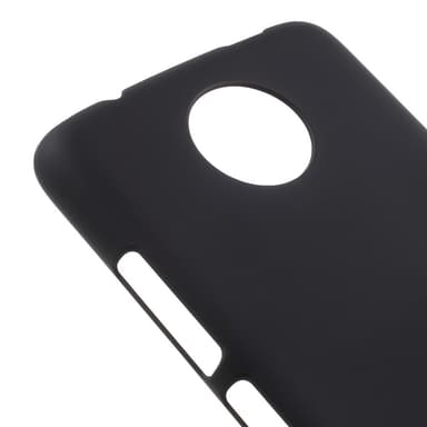 Lenovo Moto C Plus, Skal Plastskal Rubberized - Svart
