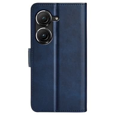SKALO Asus Zenfone 9 5G Premium Plånboksfodral - Blå