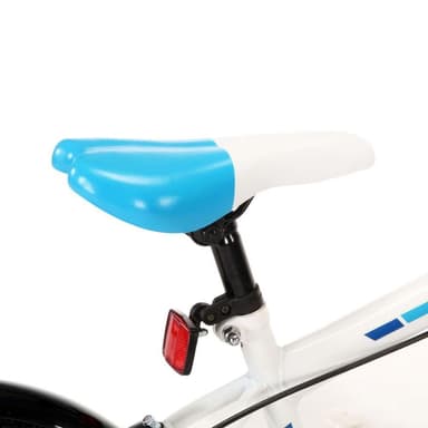 vidaXL Barncykel 20 tum blå och vit
