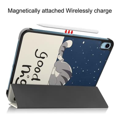 Apple iPad 10.9 2022 Slim fit tri-fold fodral - Cat