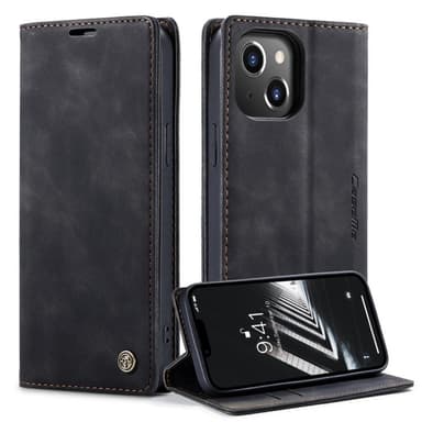 CASEME Plånboksfodral iPhone 14 - Svart