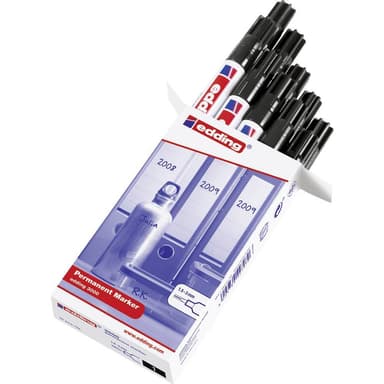 Edding Permanent bläckpenna edding 3000 Svart