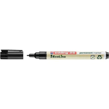 Edding Permanent bläckpenna e-25 EcoLine Svart