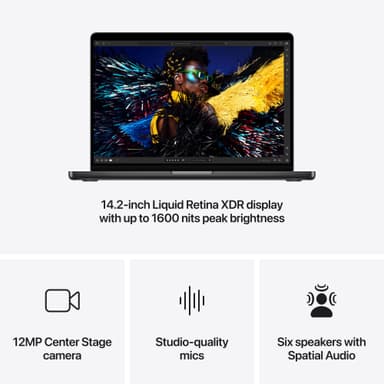 MacBook Pro 14 M4 24/1000GB (Space Black)