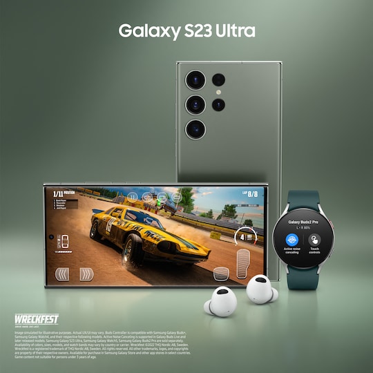 Samsung Galaxy S23 Ultra 5G smartphone 12/512GB (svart)