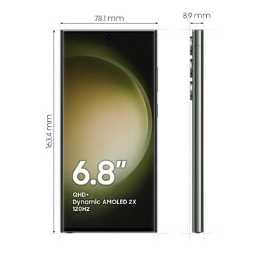 Samsung Galaxy S23 Ultra 5G smartphone 8/256GB (grön)