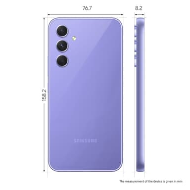 Samsung Galaxy A54 5G smartphone 8/128GB (lila)
