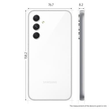 Samsung Galaxy A54 5G smartphone 8/256GB (vit)