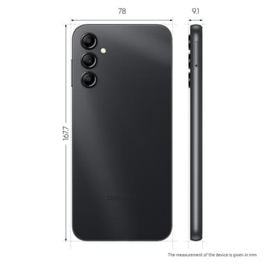 Samsung Galaxy A14 5G smartphone 4/128GB (svart)