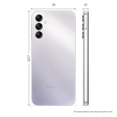 Samsung Galaxy A14 5G smartphone 4/128GB (silver)