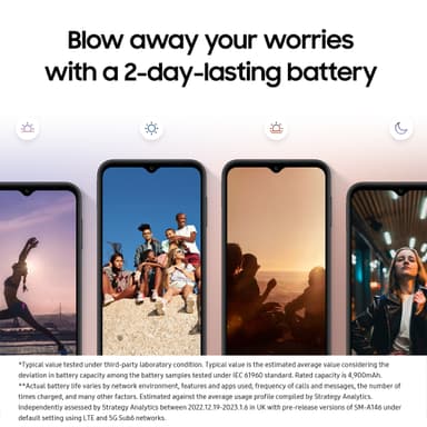 Samsung Galaxy A14 5G smartphone 4/128GB (silver)