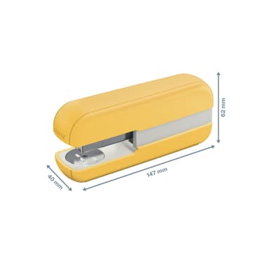 Häftapparat Leitz Cosy 30 ark, Gul