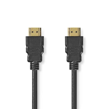 Nedis Ultra High Speed ​​HDMI ™ kabel | HDMI™ Kontakt | HDMI™ Kontakt | 8K@60Hz | 48 Gbps | 1.00 m | Rund | 6.0 mm | Svart | Låda