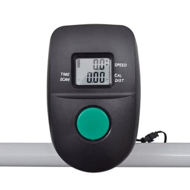vidaXL Mini löpband hopfällbart Svart