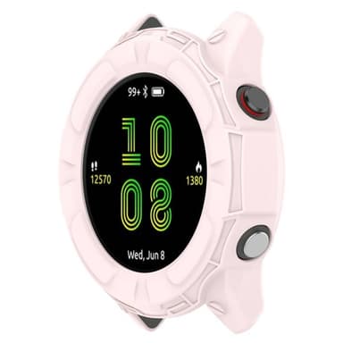 Armour silikon skal Garmin Forerunner 955 - Ljusrosa