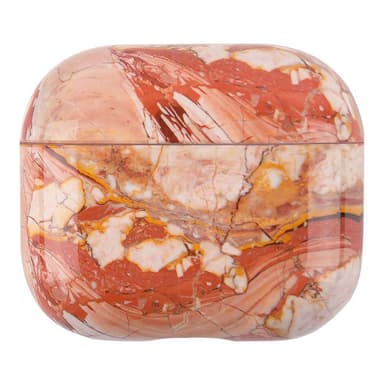 SKALO AirPods 3 Marmor Fodral med Karbinhake - Motiv 3