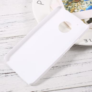 Lenovo Moto G5 Skal Plastskal Rubberized - Vit
