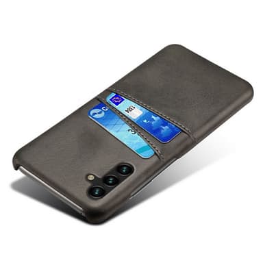 SKALO Samsung A54 5G PU-Läder Korthållare Skal - Svart
