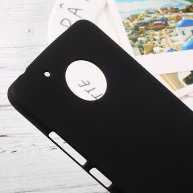 Lenovo Moto G5 Skal Plastskal Rubberized - Svart