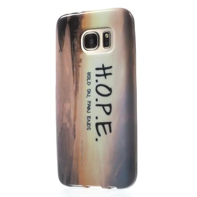 Samsung Galaxy S7 TPU skal - Hope On Pain Ends