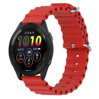 Ocean Armband Garmin Forerunner 265 - Röd