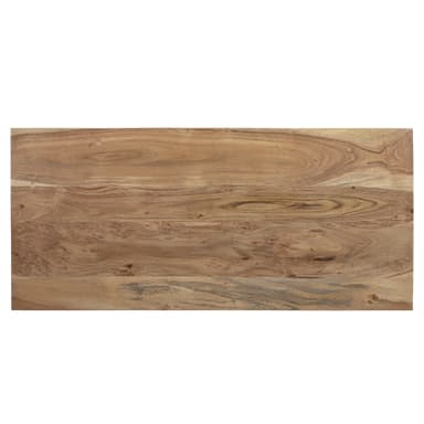 WOMO-DESIGN TV Lowboard Taipei cm med 2 lådor 110x50x40, massivt trä Acacia och