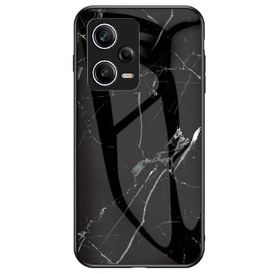 SKALO Xiaomi Redmi Note 12 Pro 5G Marmor Härdat Glas TPU-skal - Motiv 1