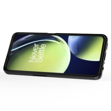 SKALO OnePlus Nord CE 3 Lite 5G Armor Hybrid Metallring skal - Svart