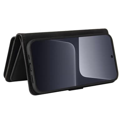 SKALO Xiaomi 13 5G Big Wallet 17-FACK Plånboksfodral - Svart