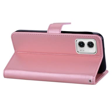SKALO Motorola Moto G23 4G Mandala Owl Plånboksfodral - Roséguld