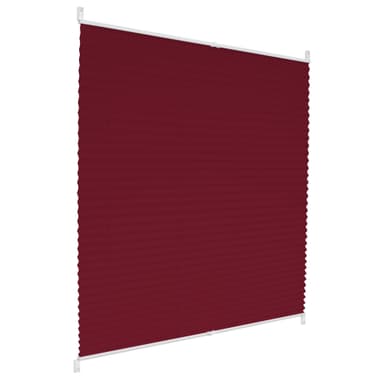 ECD Germany Pläterad klämfix utan borrning 100x200cm Bordeaux Viewpt Sun och ser