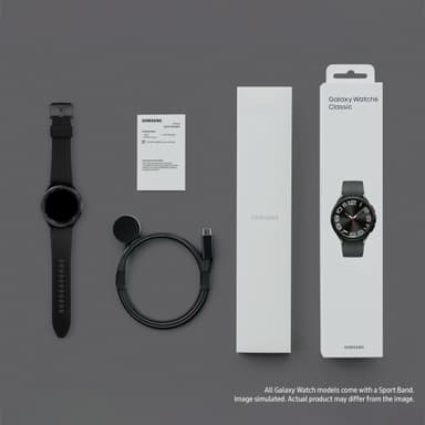 Samsung Galaxy Watch6 Classic 43mm BT (svart)