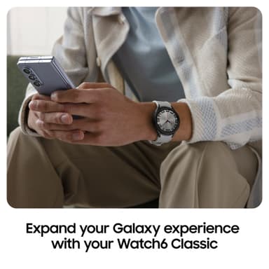 Samsung Galaxy Watch6 Classic 47mm BT (svart)
