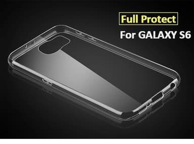 Samsung Galaxy S6 SM-G920F Slimmat TPU skal TRANSPARANT
