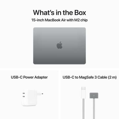 MacBook Air 15 M2/8/512 2023 (Space Gray)