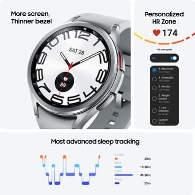 Samsung Galaxy Watch6 Classic 47mm BT (svart)
